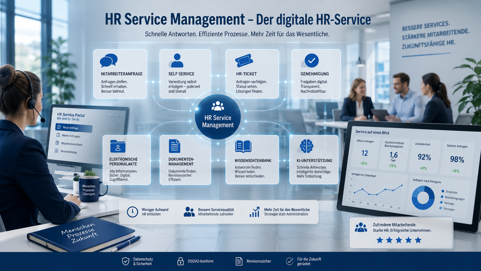 HR Service Management – Der digitale HR-Service